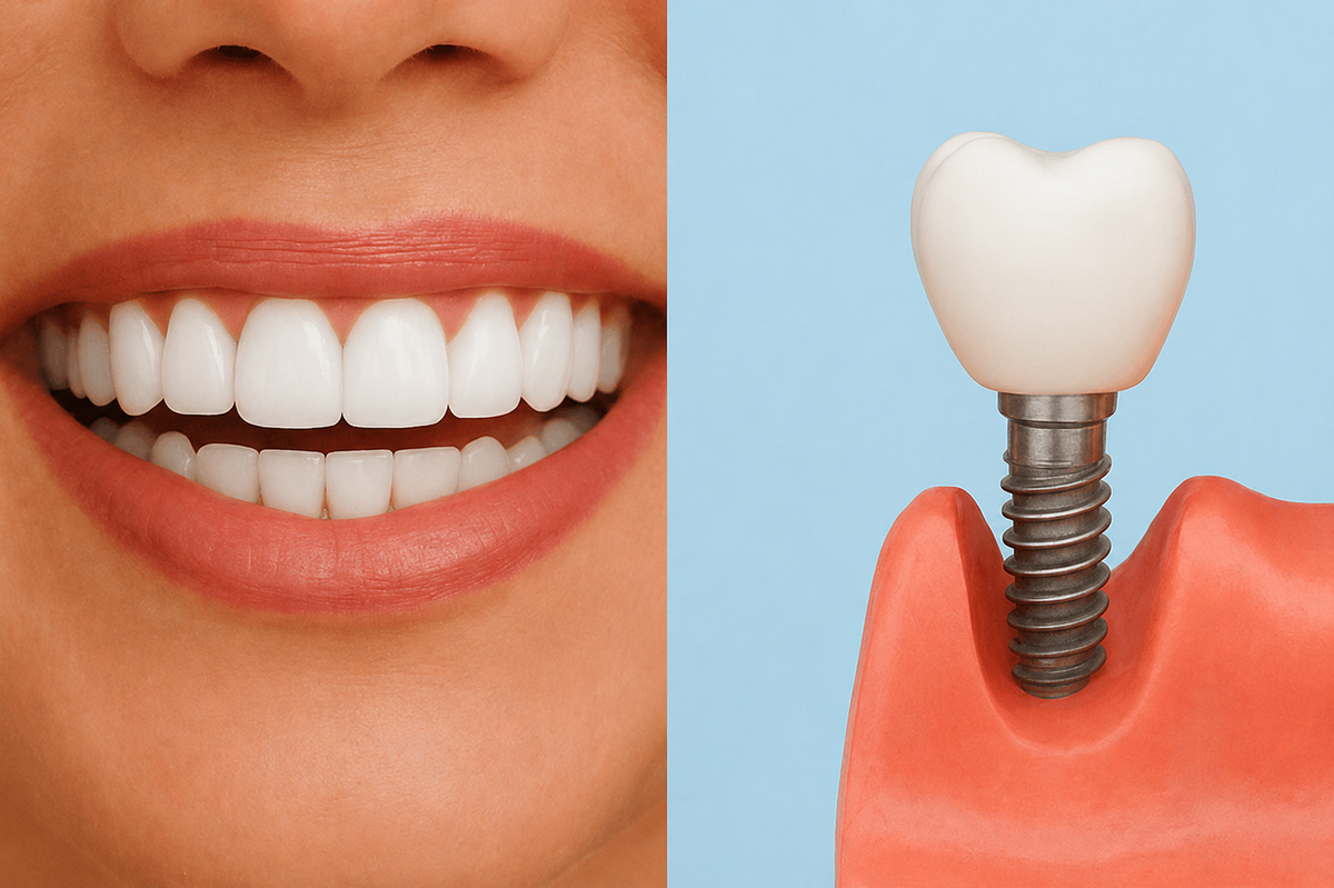 Snap-on veneers vs dental implants: Which one’s right for you?
