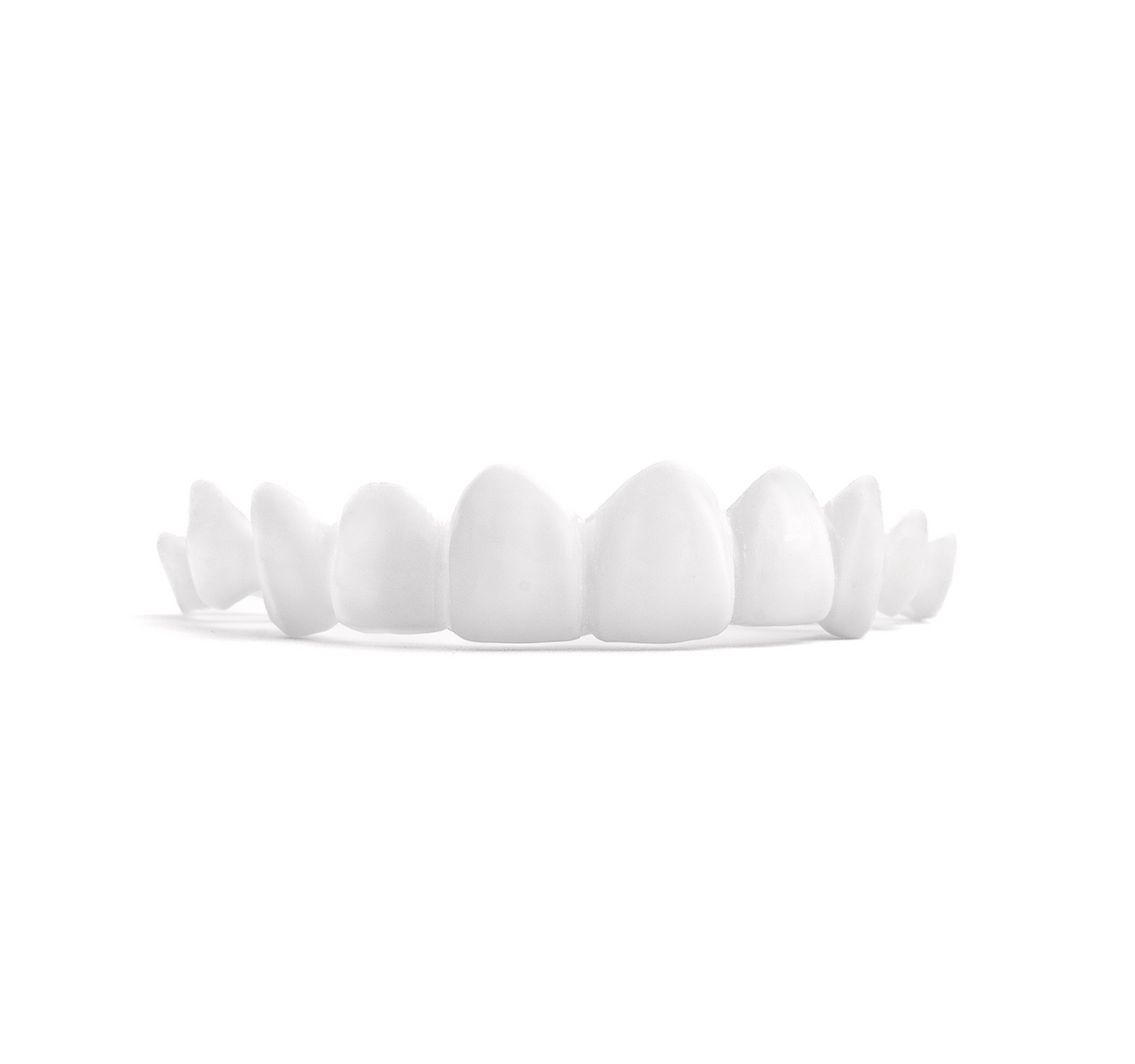 Custom Snap-On Veneers - Dual Arch - Bright White