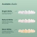 Custom Snap-On Veneers - Dual Arch - Bright White