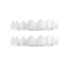 Custom Snap-On Veneers - Dual Arch - Bright White