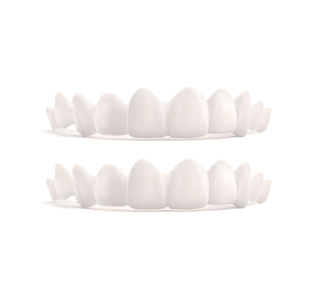 Custom Snap-On Veneers - Dual Arch - Natural White