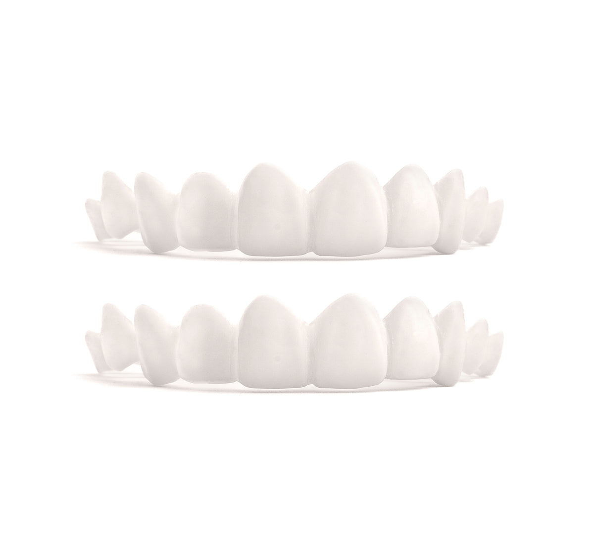 Custom Snap-On Veneers - Dual Arch - Natural White